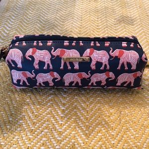 Stella and Dot elephant makeup pouf
